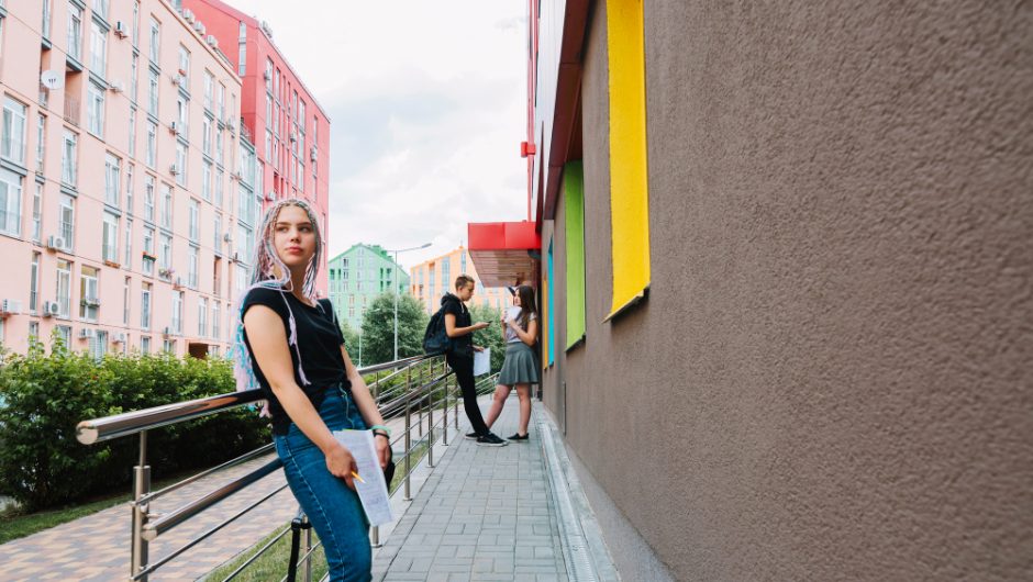 Străzi animate din centrul Belgradului